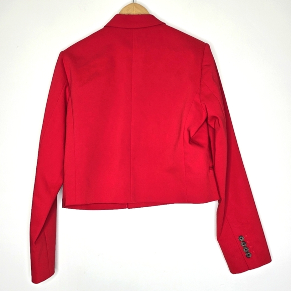 BABATON Red Double-Breasted Women's Blazer Size M - Picture 4 of 11